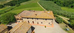 Exterior - MONTEGONFOLI 2 Apartment in countryside of San Gimignano with amazing views 4+2 (san gimignano)