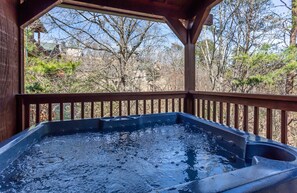 Idromassaggio all'aperto