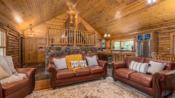 Smart TV, fireplace, DVD player, table tennis