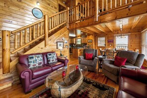 Smart TV, fireplace, video games, Netflix