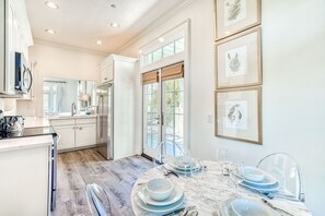 Fridge, microwave, oven, stovetop - Perfect Location! Elegant WaterColor Condo with Balcony, 2 Bikes & Beach Club Access! (Santa Rosa Beach)