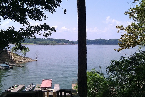 Blick von der Unterkunft