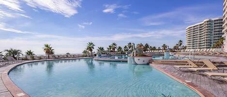 Indoor pool, a heated pool