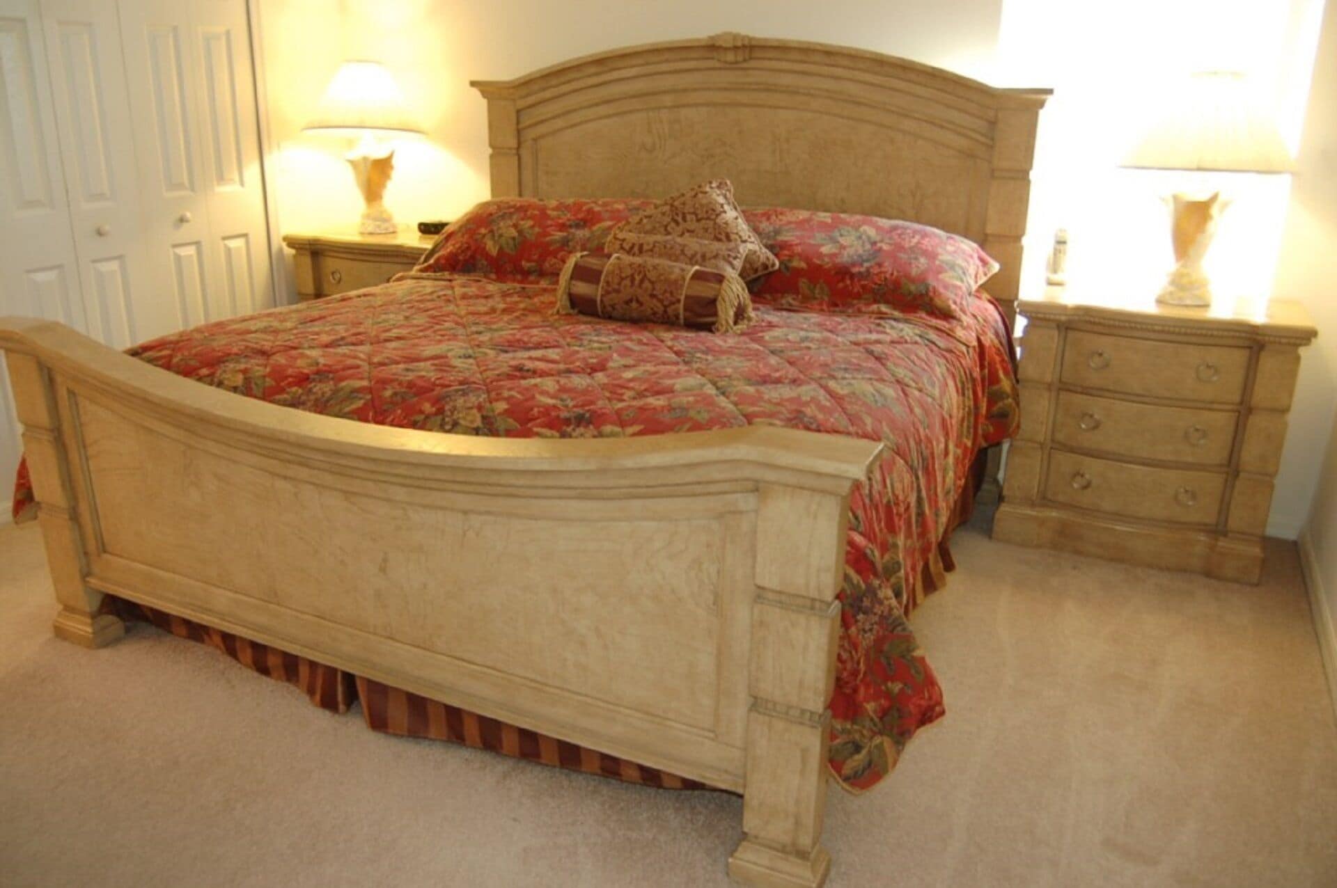 Master bedroom with ensuite