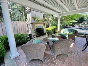 Terrace/patio - 1922 Grand Italian Revival Home in Historic Pasadena Landmark District!! (Pasadena)