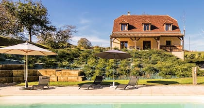 Luxury villa with pool on the edge of Montignac.