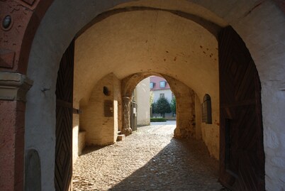Fabulous apartment in the east wing of the historical castle Wiesenburg