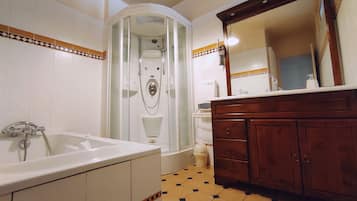 Dusche, Whirlpool, Haartrockner