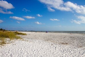 Sun-loungers, beach towels