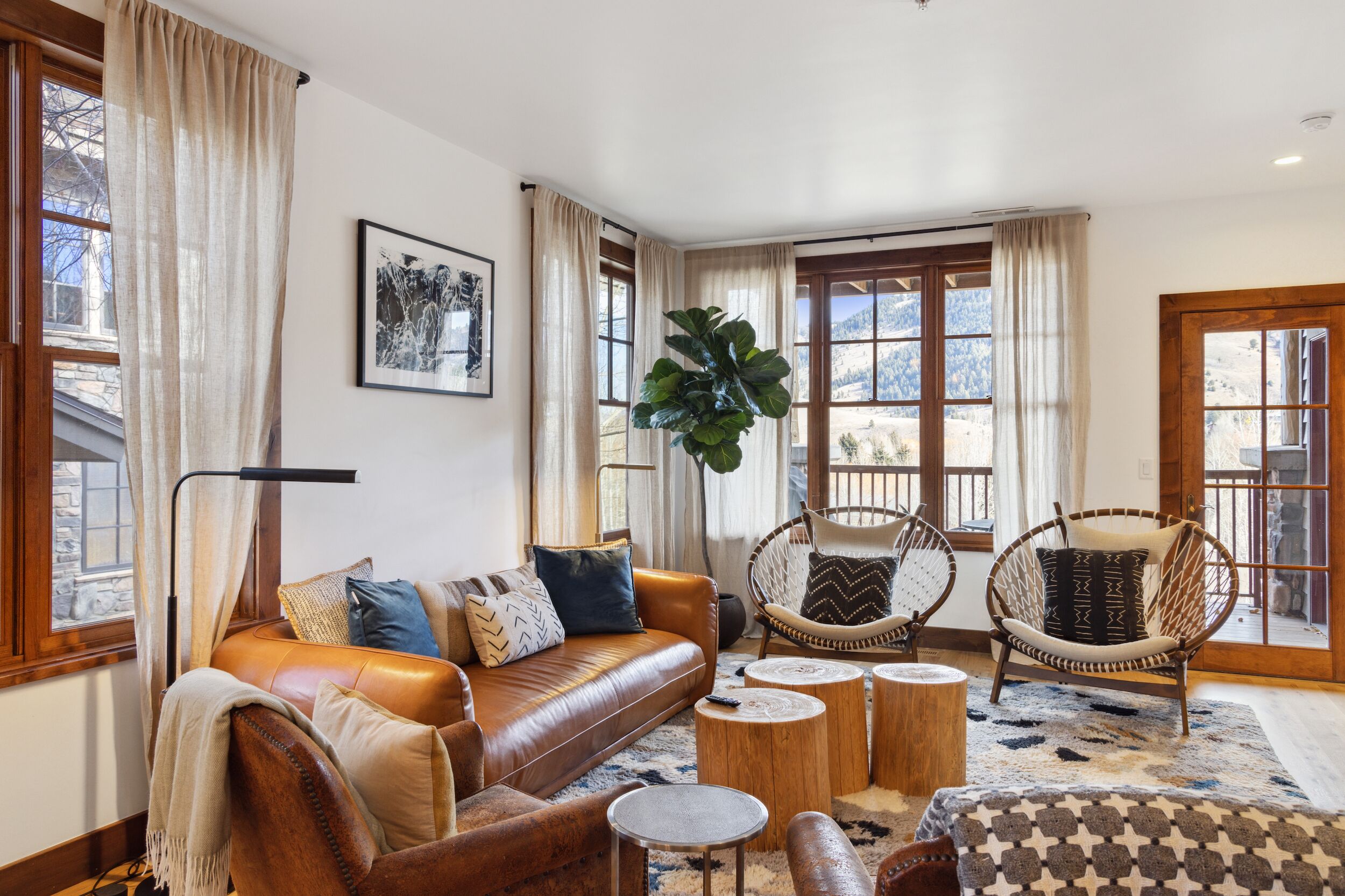 تلفزيون، مدفأة