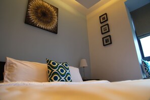 Signature-Apartment, 2 Doppelbetten (No.1) | Ausblick vom Zimmer