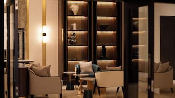 Sala de estar en el lobby