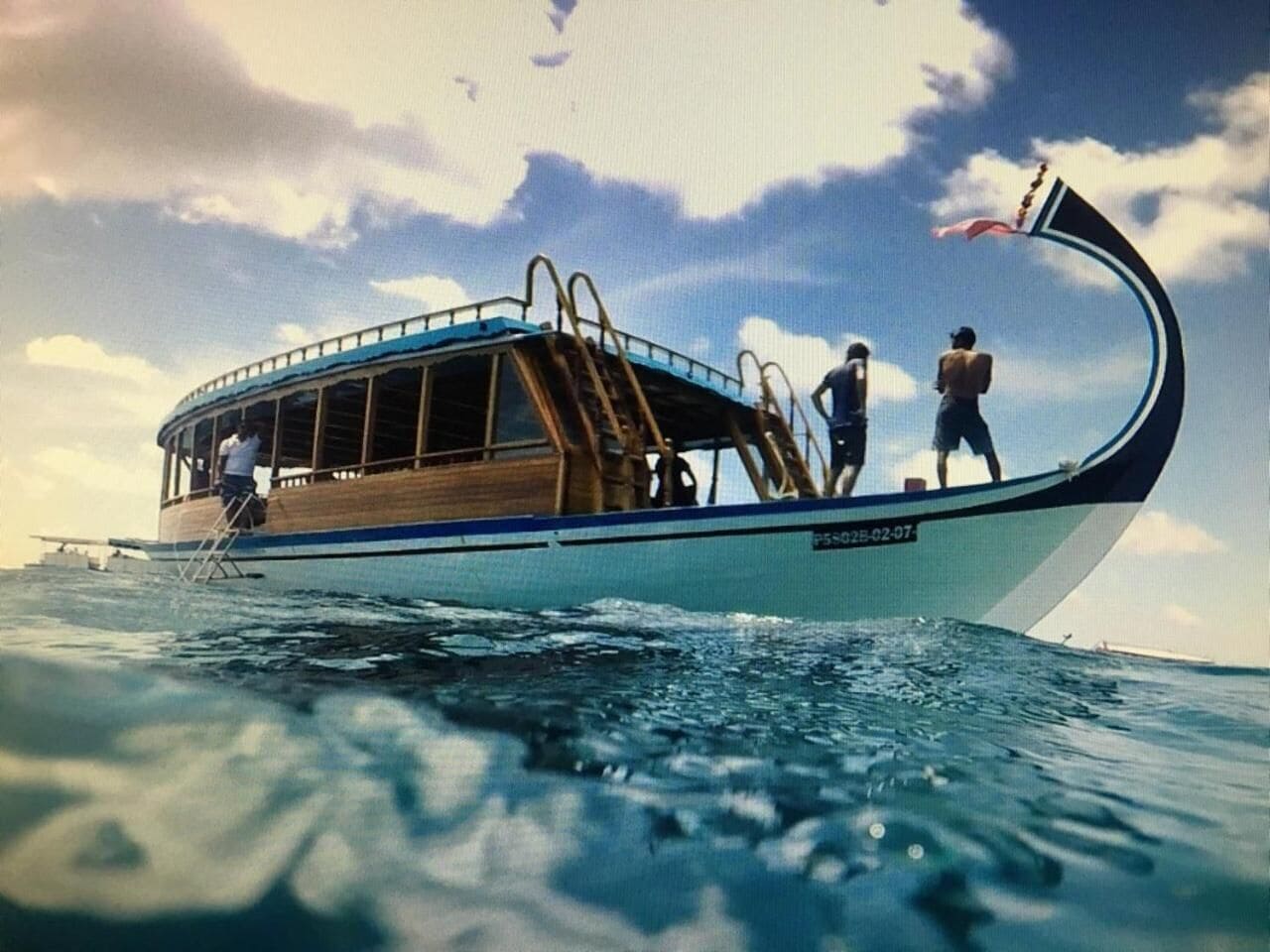 Foto - Sunrise by white sand dhigurah