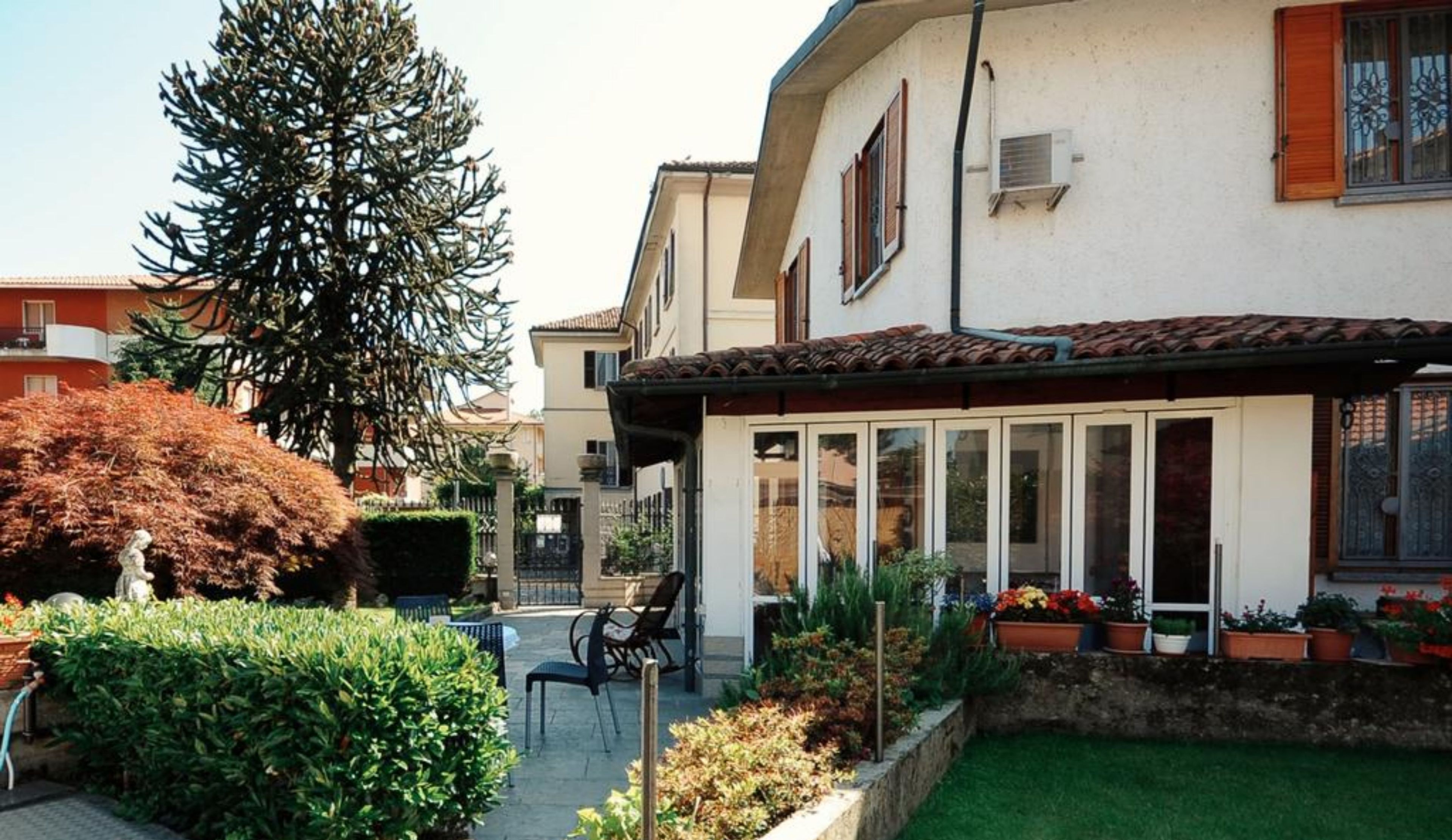 Façade de l’hébergement