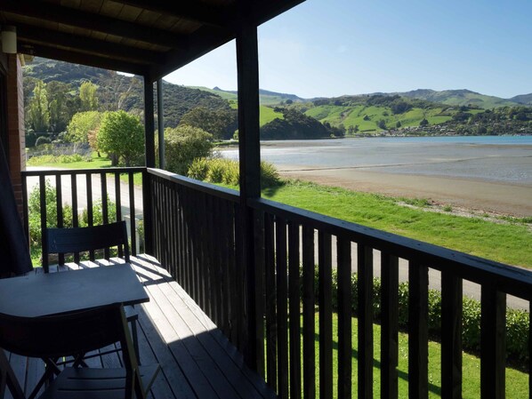 Apartment, 1 Bedroom, Balcony | Terrace/patio - Duvauchelle Seaside Motel (Duvauchelle)