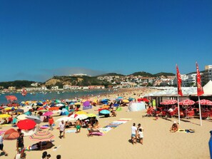 Beach nearby, beach towels