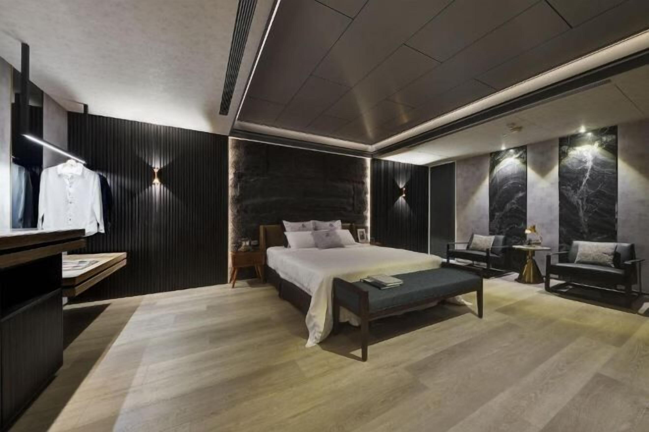 Edredones de plumas, caja fuerte, decoración individual