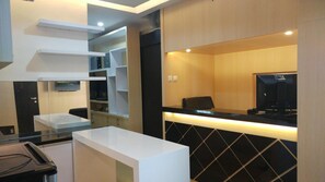 Private kitchen - INAP at Capsule Hostel (Bandung)