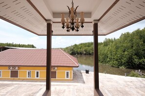 Vue depuis l’hébergement