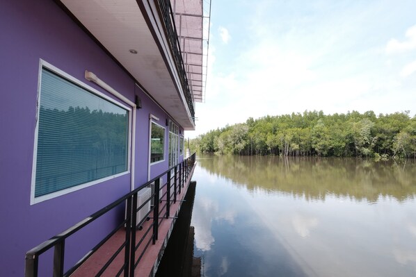 Vue depuis l’hébergement