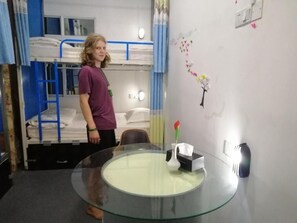 In-room safe, individually furnished, desk, laptop workspace - ABC Hostel (Nyaungshwe)