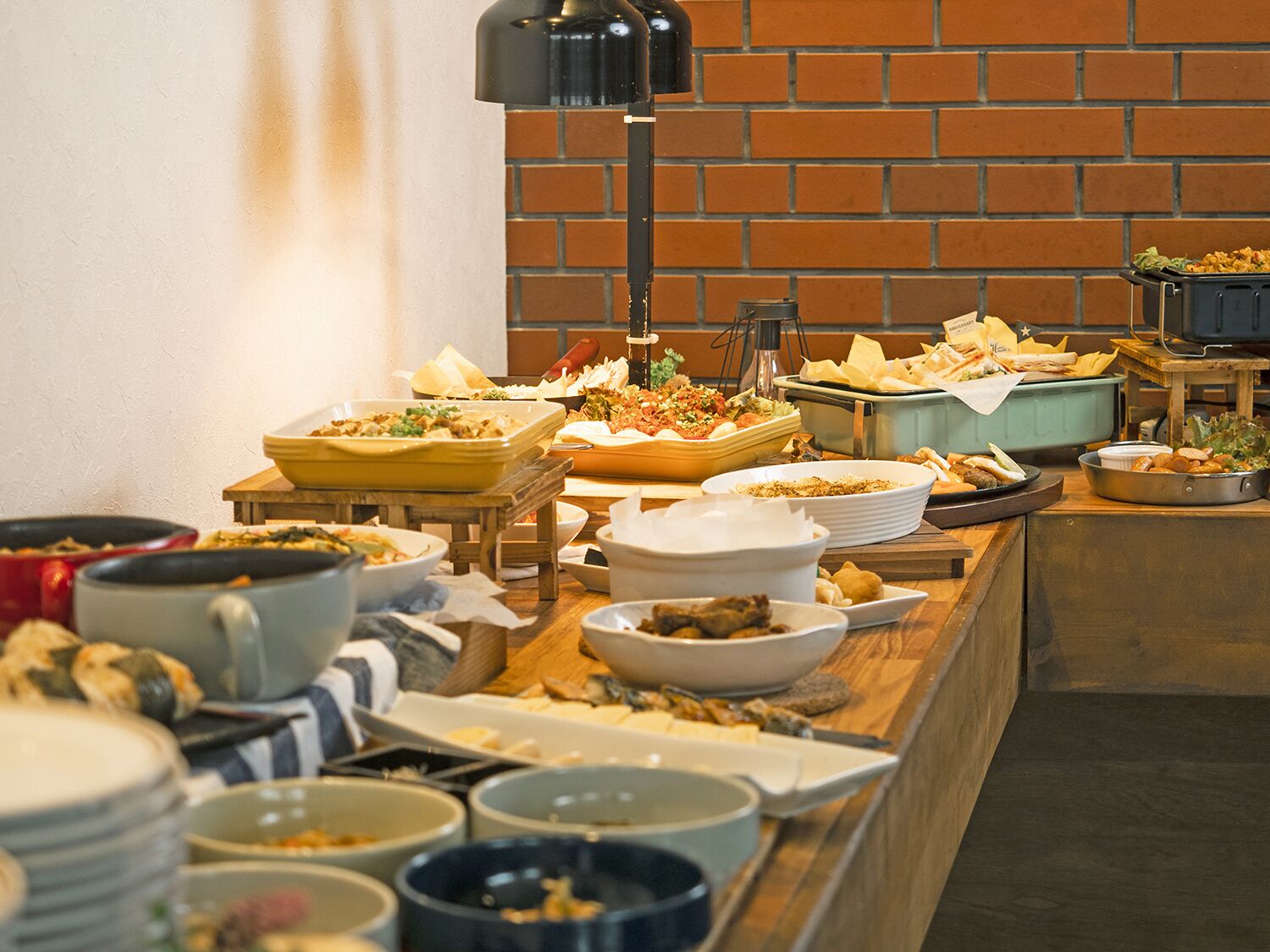 朝食ビュッフェ