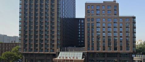 Voorkant van accommodatie