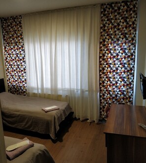 Desk, iron/ironing board, free WiFi
