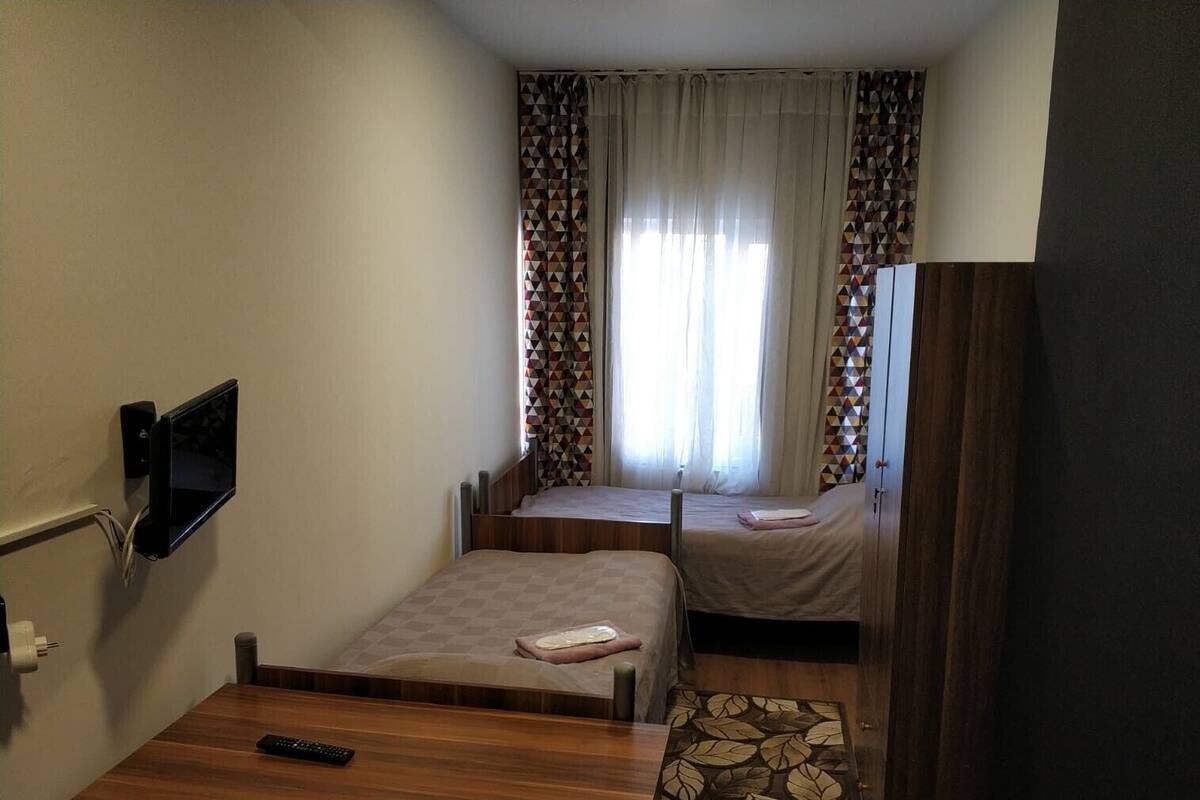 Desk, iron/ironing board, free WiFi