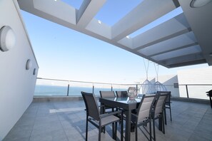 Penthouse Premium, 4 chambres, balcon, vue lac | Terrasse/Patio