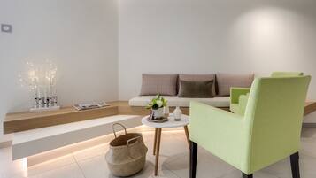 Zona de estar del vestíbulo