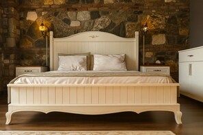 Quarto luxo | Roupas de cama premium, individualmente decorados