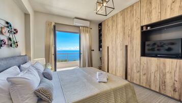 Villa, 3 Schlafzimmer, Meerblick | Zustellbetten