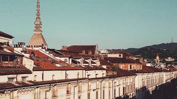 Blick von der Unterkunft