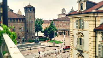 Blick von der Unterkunft