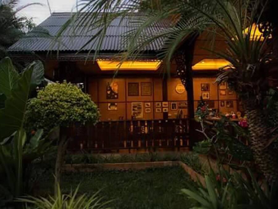 Front of property – evening/night