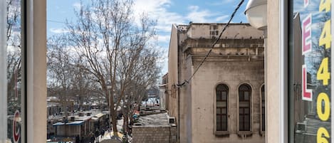 Uitzicht vanuit accommodatie