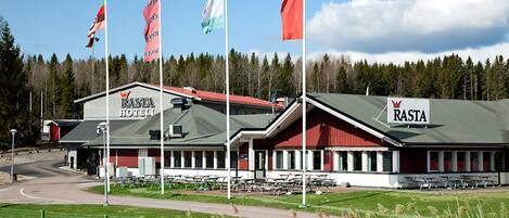 Facciata della struttura