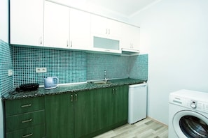 Apartment, 2 Bedrooms | Private kitchenette | Fridge, stovetop, electric kettle, toaster - Blue Suites by V (Istanbul)