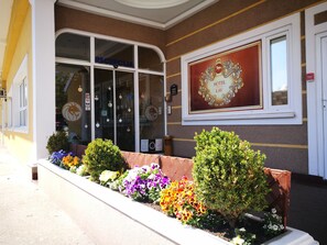 Entrada de la propiedad