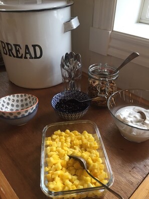 Desayuno continental incluido todos los días 