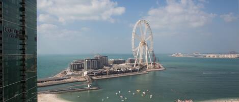 Blick von der Unterkunft