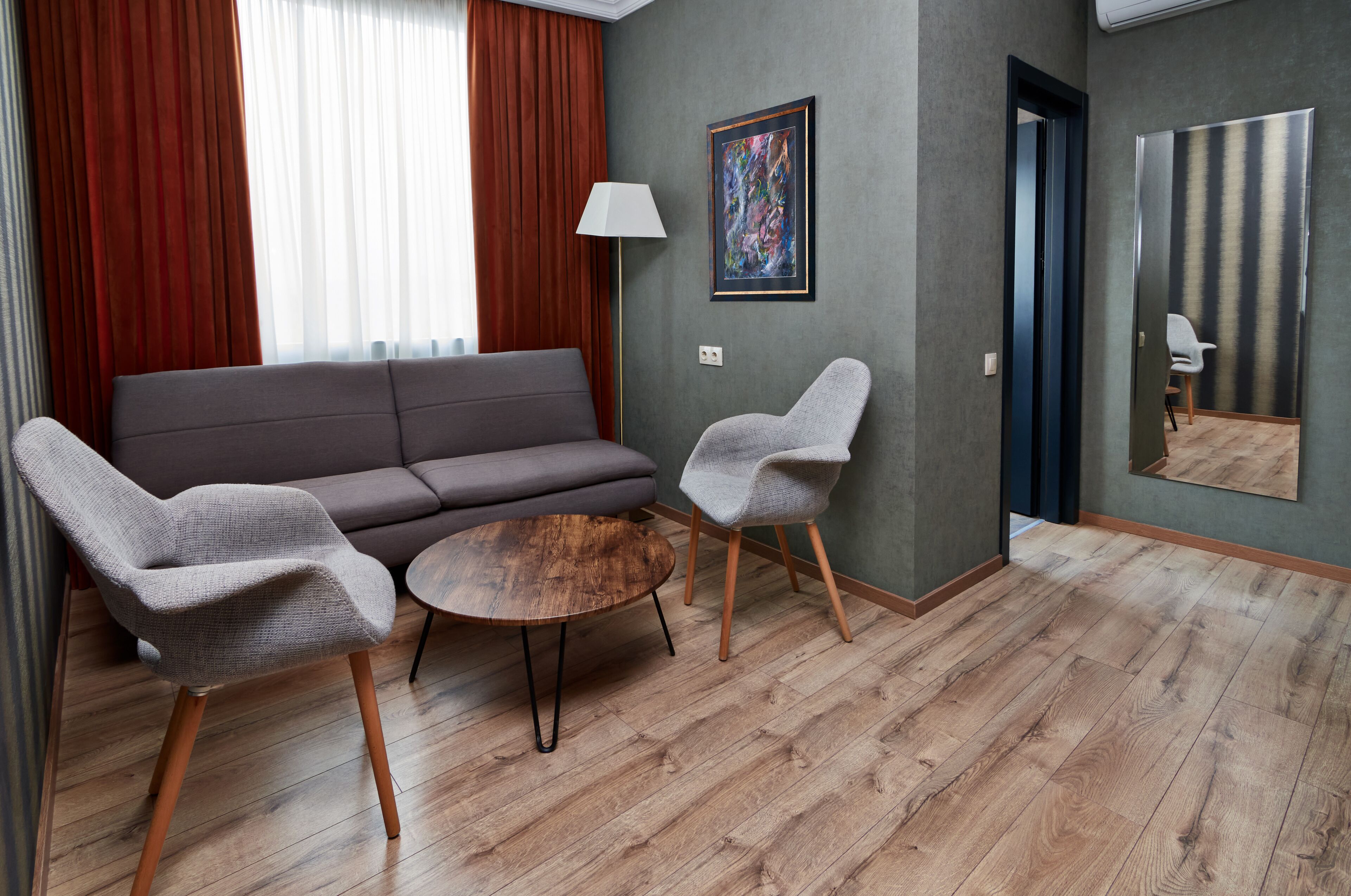 family suite | living area | flat-screen tv