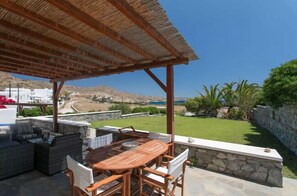 Villa, 3 chambres | Terrasse/patio