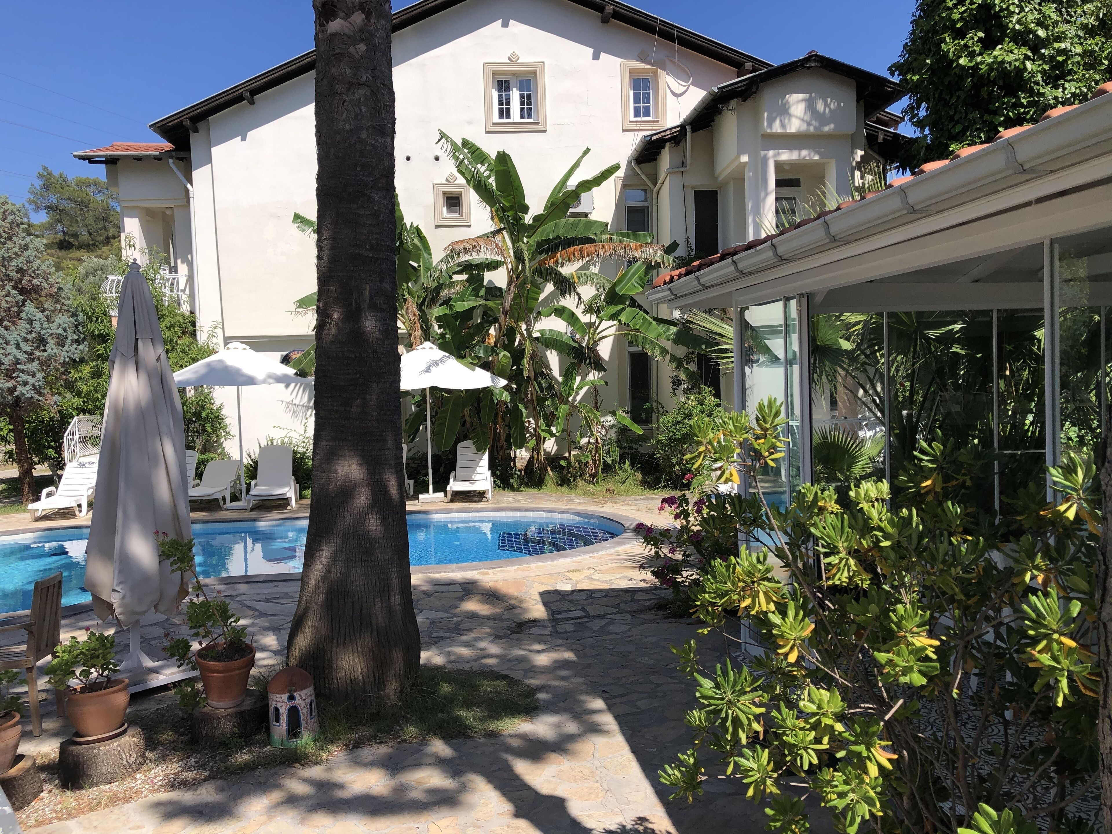 Façade de l’hébergement