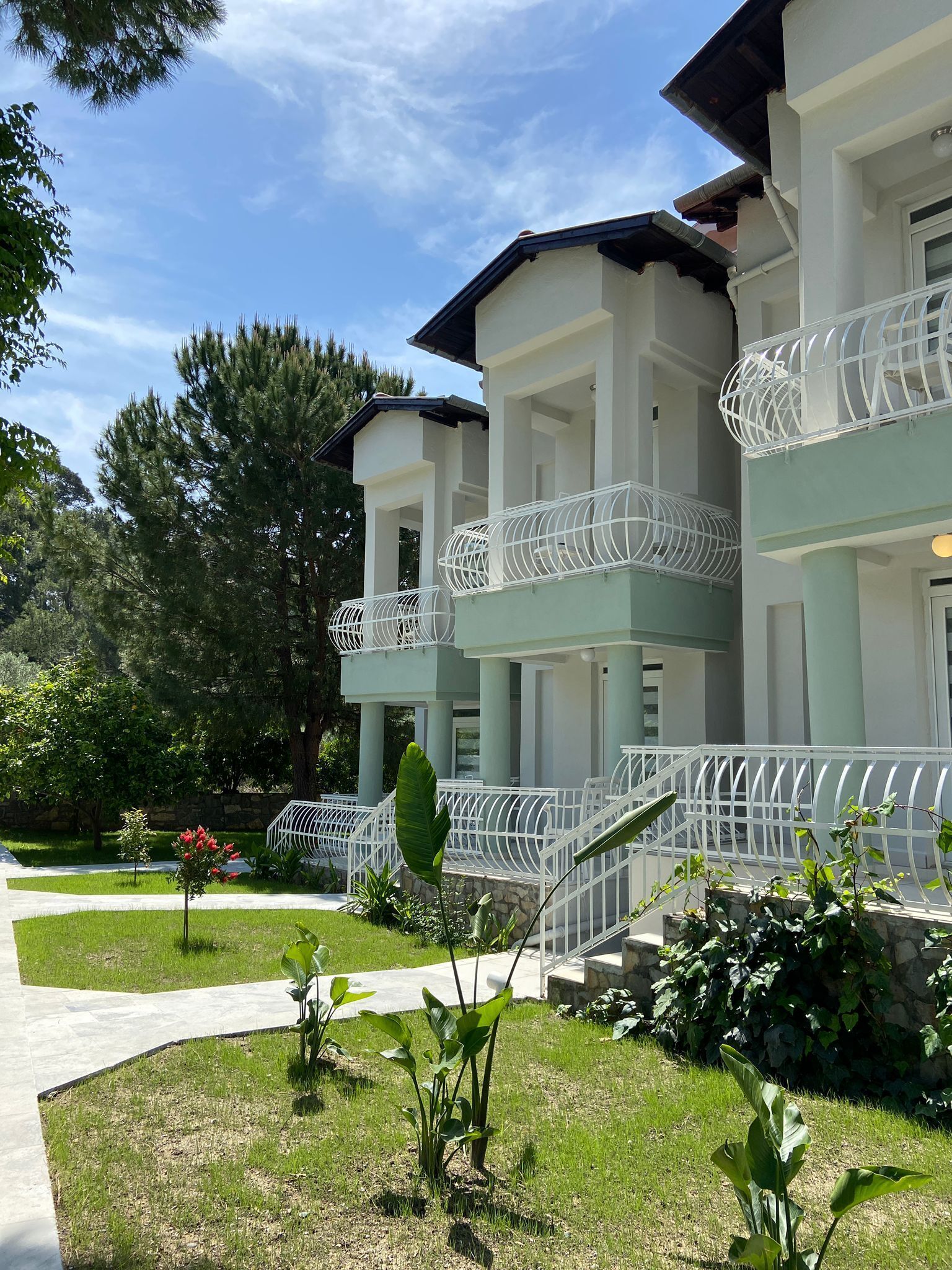 Fachada de la propiedad