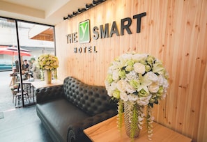 Sala de estar en el lobby
