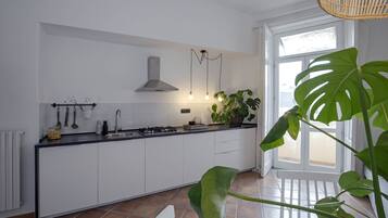 Apartment, 2 Bedrooms, Balcony | Private kitchen