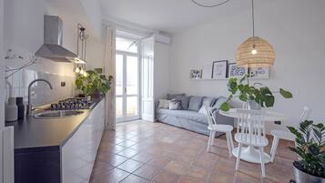 Apartment, 2 Bedrooms, Balcony | Private kitchen
