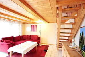 Maisonette, 1 Schlafzimmer, Terrasse (8RB1) | Babybetten, Zustellbetten, kostenloses WLAN